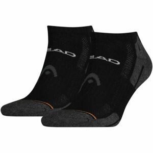 Head PERFORMANCE SNEAKER 2P Ponožky, černá, velikost