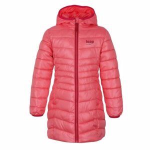 Loap IKIMA Dívčí zimní kabát, růžová, velikost 112/116