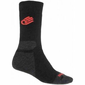 Sensor EXPEDITION MERINO Ponožky, černá, veľkosť 39-42