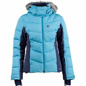 Salomon ICETOWN JKT W modrá XS - Dámská zimní bunda