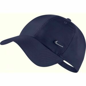 Nike HERITAGE 86 CAP METAL SWOOSH Kšiltovka, tmavě modrá, veľkosť UNI