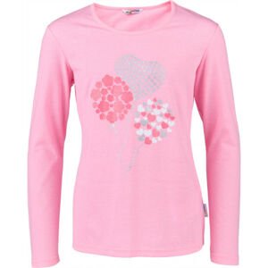 Lewro SELMA Dívčí triko, růžová, veľkosť 128/134
