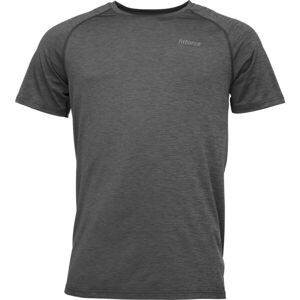 Fitforce ZEND Pánské fitness triko, tmavě šedá, veľkosť S