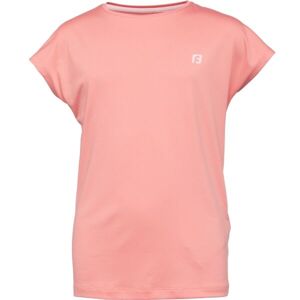 Fitforce LIKYTE Dívčí fitness triko, oranžová, veľkosť 140-146