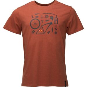 Loap BECHR Pánské triko, oranžová, velikost