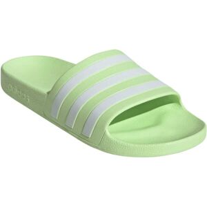 adidas ADILETTE AQUA Unisex pantofle, světle zelená, velikost 38