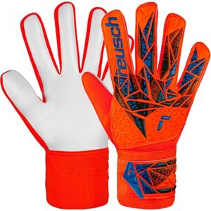 Reusch ATTRAKT STARTER SOLID JR Dětské brankářské rukavice, oranžová, velikost
