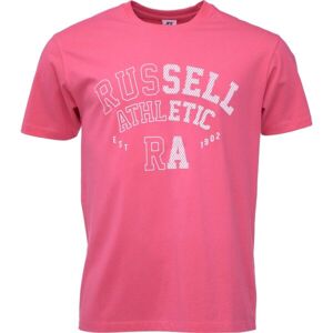 Russell Athletic T-SHIRT RA M Pánské tričko, růžová, velikost