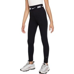 Nike SPORTSWEAR FAVORITES Dívčí legíny, černá, velikost
