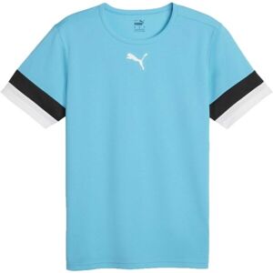 Puma INDIVIDUALRISE JERSEY TEE Pánské fotbalové triko, světle modrá, veľkosť M