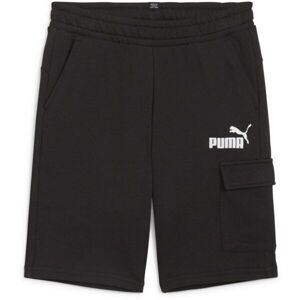 Puma ESSENTIALS CARGO SHORTS Dětské šortky, černá, velikost