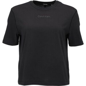 Calvin Klein PW - SS T-Shirt Dámské triko, černá, veľkosť L