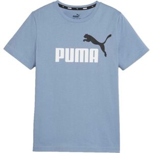 Puma ESSENTIALS+2 COL LOGO TEE Dětské triko, světle modrá, velikost