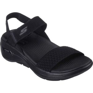 Skechers GO WALK ARCH FIT - POLISHED Dámské sandály, černá, velikost