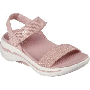 Skechers GO WALK ARCH FIT - POLISHED Dámské sandály, růžová, velikost
