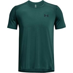 Under Armour ARMOURPRINT Pánské tričko, tmavě zelená, veľkosť XXL