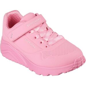 Skechers UNO LITE Dětská volnočasová obuv, růžová, velikost