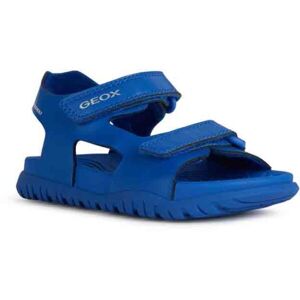 Geox FUSBETTO Juniorské sandále, modrá, velikost