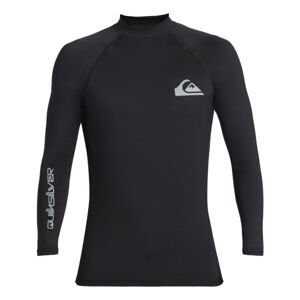 Quiksilver EVERYDAY UPF50 Pánské surfovací triko, černá, veľkosť XXXL