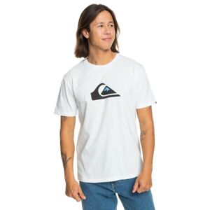 Quiksilver COMP LOGO Pánské triko, bílá, veľkosť L