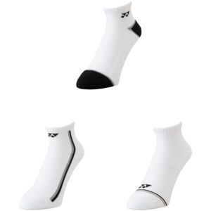 Yonex SOCKS ASSORTED 3KS Ponožky, bílá, velikost