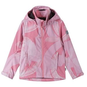 REIMA KUOPIO Dětská softshellová bunda, růžová, velikost
