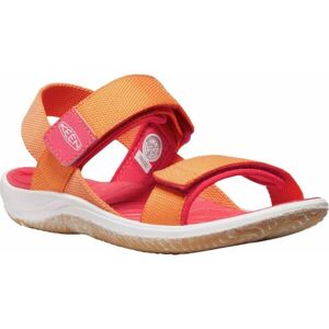 Keen ELLE BACKSTRAP YOUTH Dětské sandály, oranžová, velikost 32/33