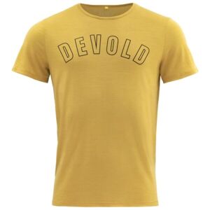 Devold UTLADALEN MERINO 130 Pánské triko, žlutá, velikost