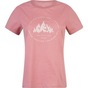 Hannah ARIA Dámské bavlněné triko, růžová, velikost