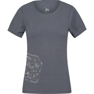 Hannah ZOEY II Dámské triko, tmavě šedá, velikost