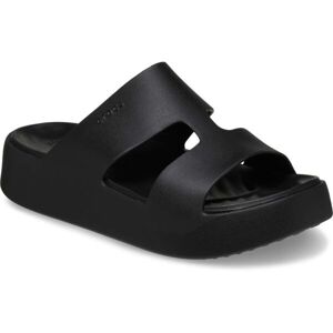 Crocs GETAWAY PLATFORM H-STRAP Dámské sandály, černá, velikost 36/37