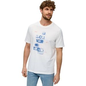 s.Oliver RL T-SHIRT Pánské tričko, bílá, velikost