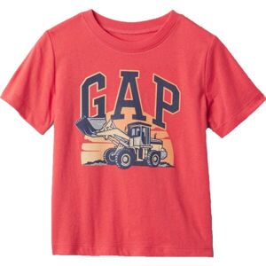 GAP GRAPHIC Chlapecké tričko, oranžová, velikost