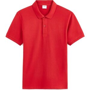 CELIO TEONE Pánské polo triko, červená, velikost