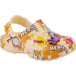 Coqui LITTLE FROG - HERO Dětské sandály, žlutá, velikost