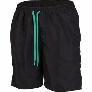Aress NINO Pánské šortky, Černá,Zelená, velikost XXL