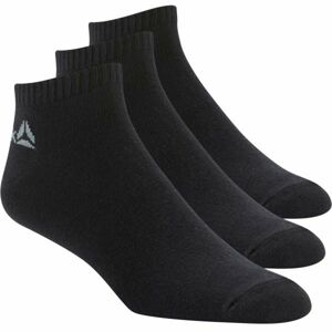 Reebok ACTIVE CORE INSIDE SOCK 3P Sportovní ponožky, Černá,Bílá, velikost