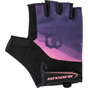 Arcore RACER Krátkoprsté cyklistické rukavice, fialová, velikost S