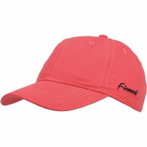 Finmark KIDS’ SUMMER CAP Letní dětská baseballová čepice, červená, velikost UNI