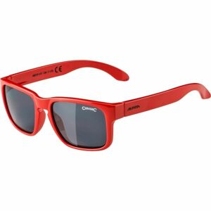 Alpina Sports MITZO Chlapecké sluneční brýle, červená, velikost UNI