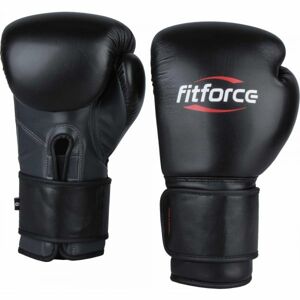 Fitforce PATROL Tréninkové boxerské rukavice, Černá,Bílá,Červená, velikost 12