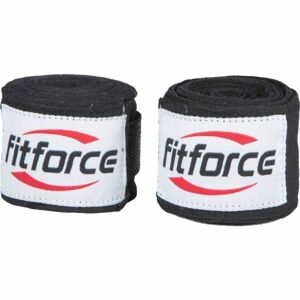 Fitforce WRAPS 4,5M Bandáž, Černá,Bílá, velikost