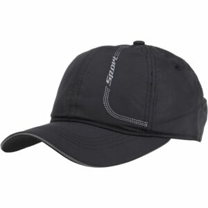 Finmark FNKC719 Letní baseballová čepice, černá, velikost os
