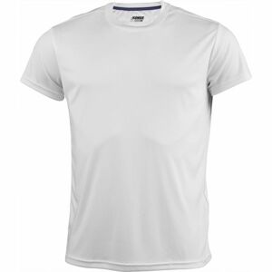Kensis REDUS Pánské sportovní triko, bílá, velikost M