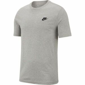 Nike SPORTSWEAR CLUB Pánské tričko, šedá, velikost L