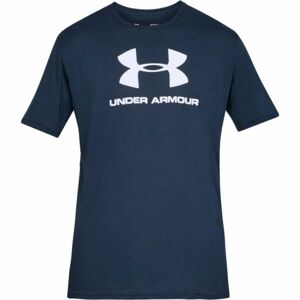 Under Armour SPORTSTYLE LOGO Pánské triko, tmavě modrá, veľkosť XL