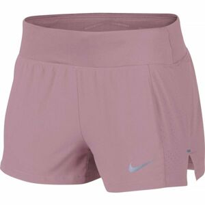 Nike ECLIPSE 3IN SHORT růžová L - Dámské běžecké kraťasy