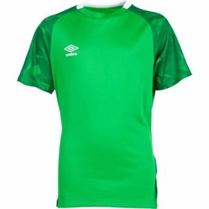 Umbro FRAGMENT JERSEY SS JNR zelená M - Dětské sportovní triko