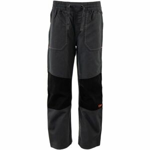 ALPINE PRO RAFIKO 3 Chlapecké outdoorové kalhoty, šedá, velikost 116-122