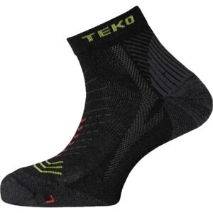 TEKO ECO RUN ENDURO 2.0 Běžecké ponožky, černá, velikost